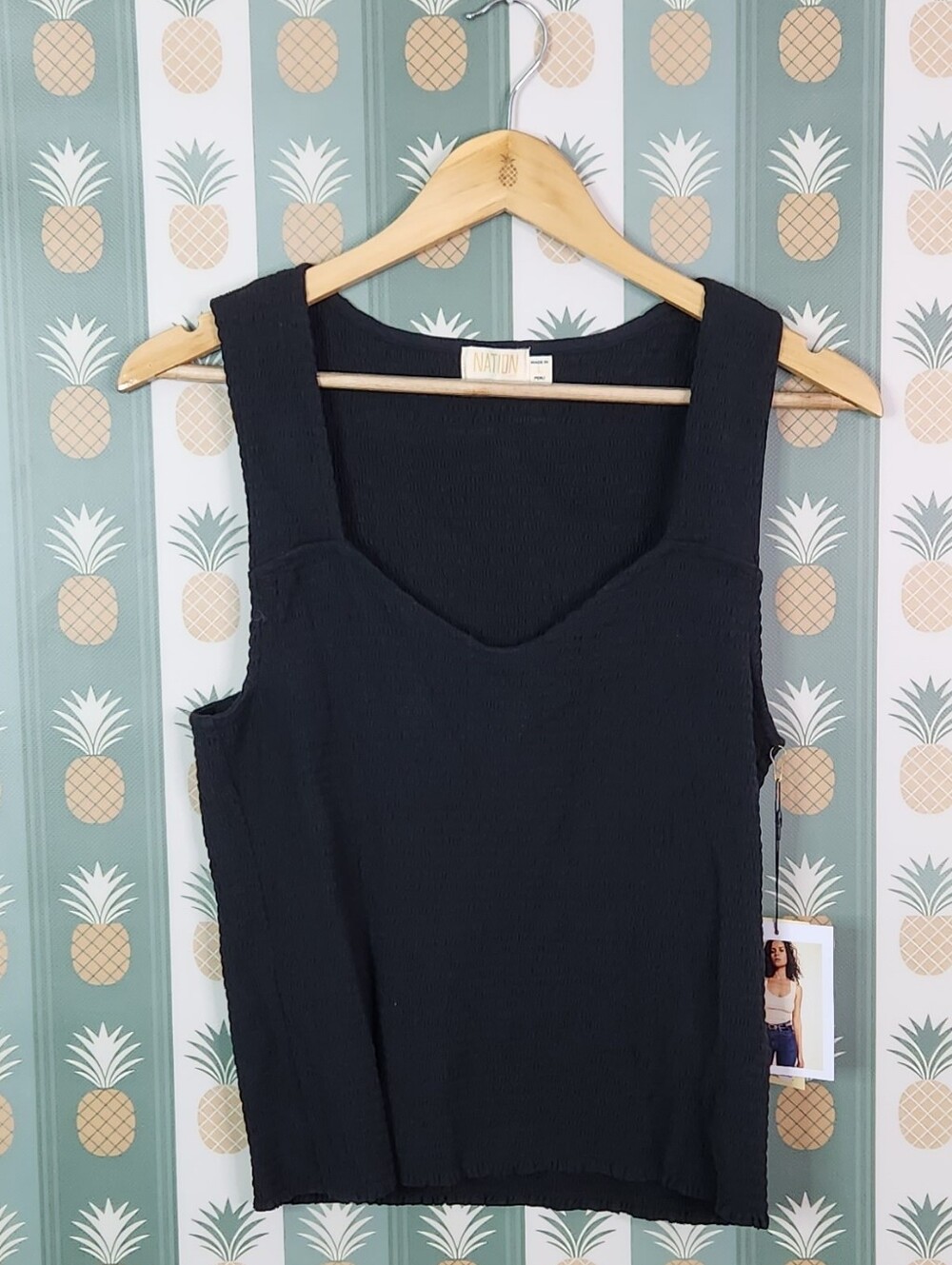Nation Ltd Bella Smocked Tank